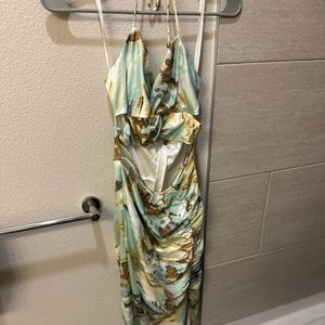 Silk/stretch Dress